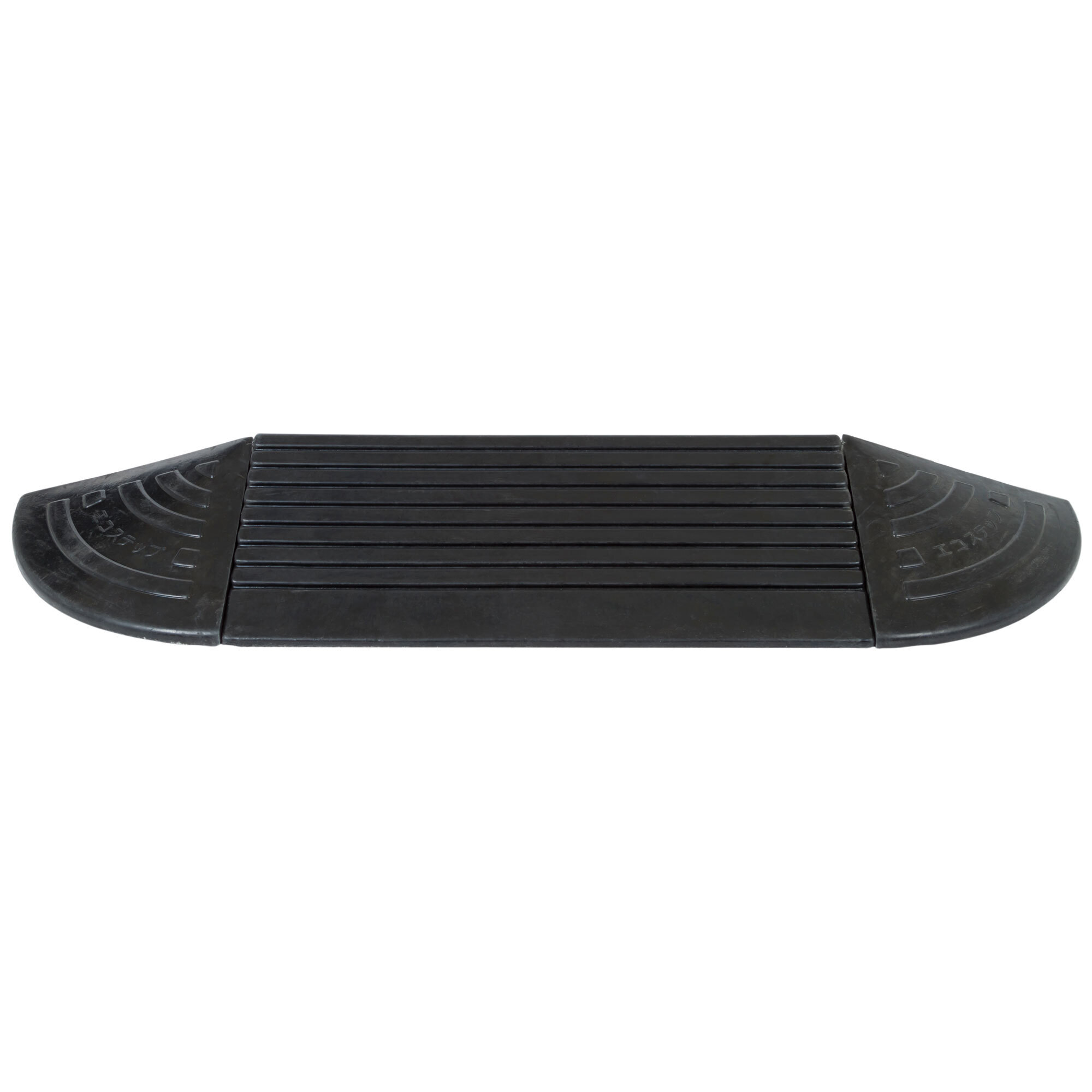 Guardian, 43.5in. W Rubber Curb Ramp with Ends, Max. Ramp Length 10 in, Surface Width 43 in, Total Capacity 10000 lb, Model# DH-UP-4-DK